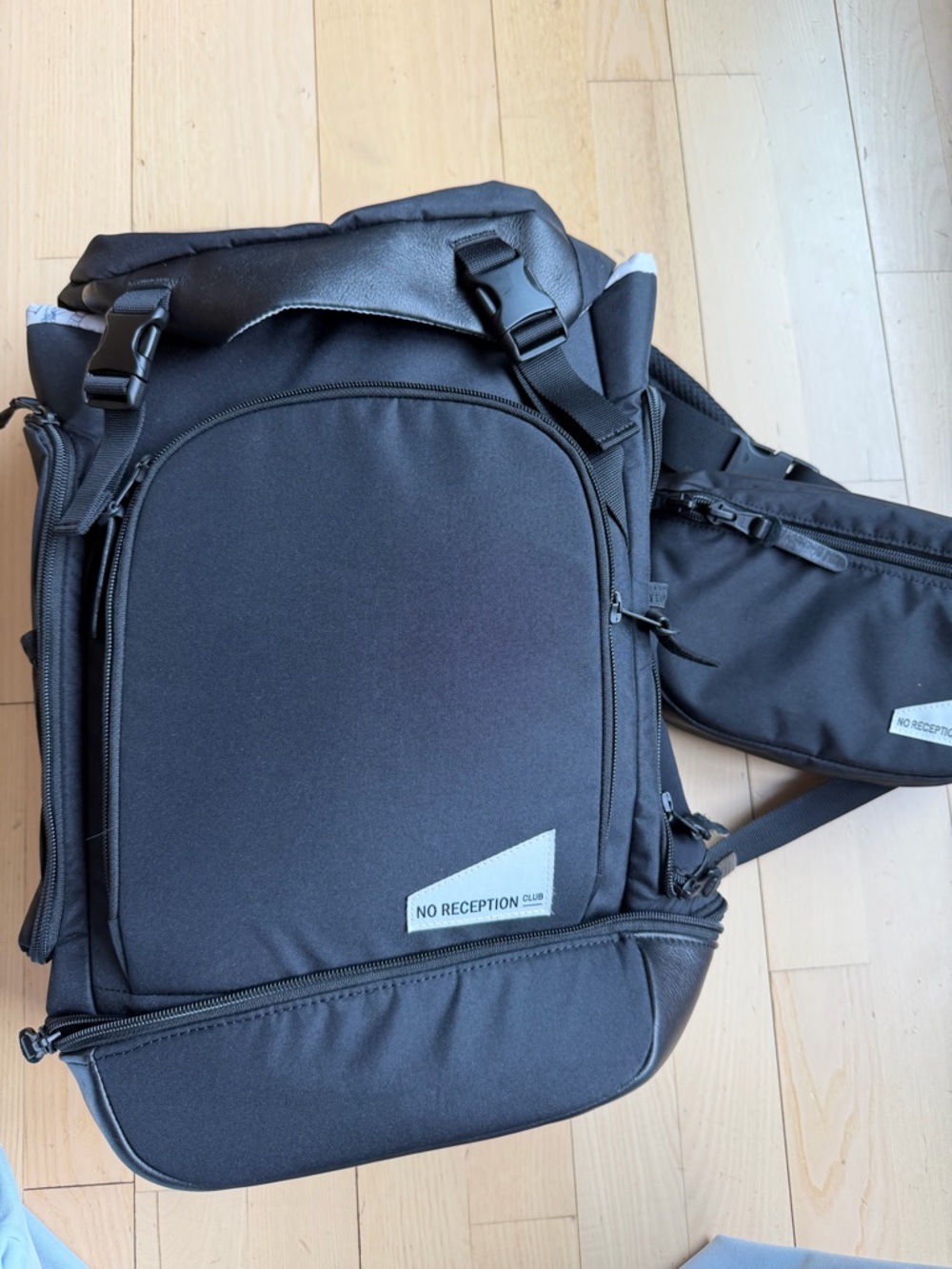 No Reception Club Gateway Bag - Backback with Diaper Bag